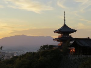 京都の夕刻